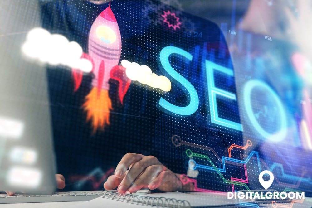 Grafische Darstellung von SEO-Entitäten und ihrer Bedeutung im digitalen Marketing